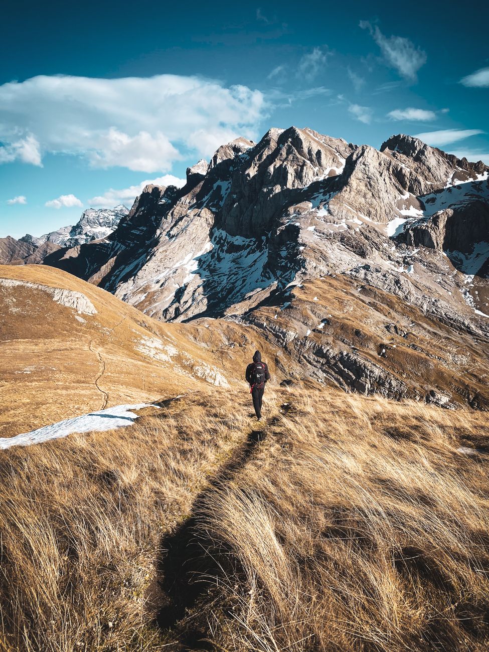 hiking mountain trail